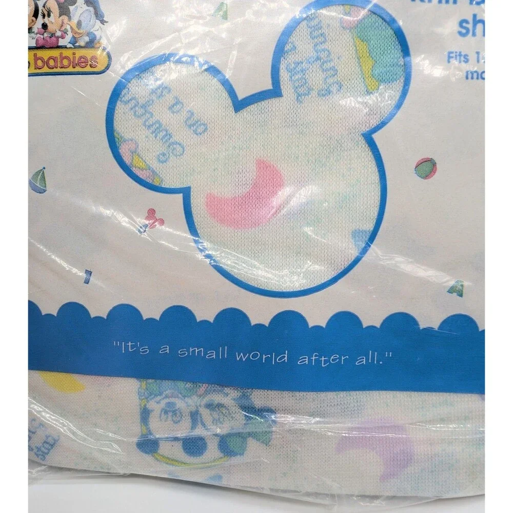 Disney Babies Mickey Minnie Bassinet Sheet 